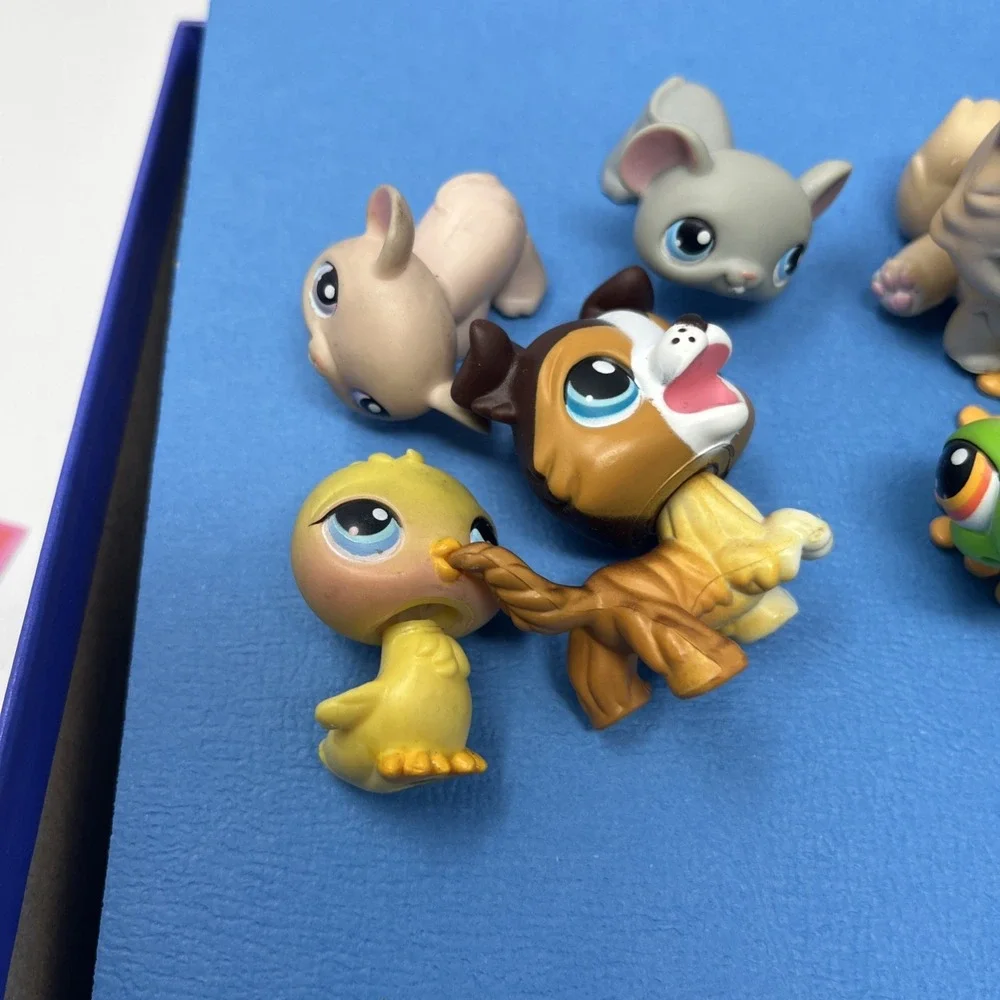 Littlest Pet Shop Board Game Prettiest Pet Show Hasbro 2007 Complete With 7 Pets
